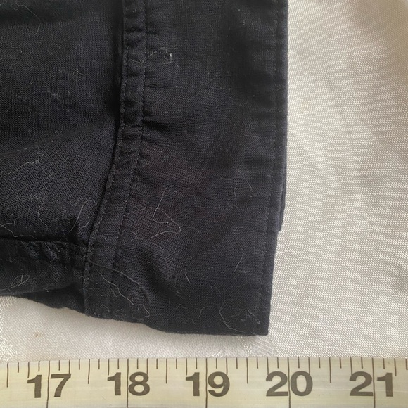 Calvin Klein Black Casual Button Down Shirt - Picture 8 of 9